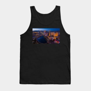 Las Vegas, Nevada, United States : Panoramic view Tank Top